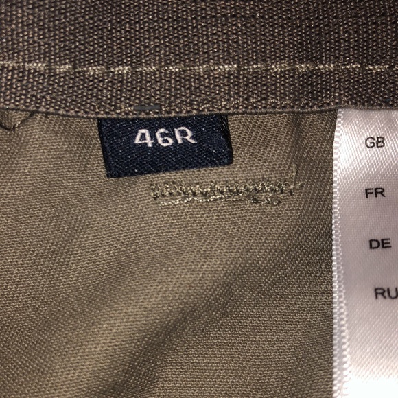 Mens Harbor Bay 46R olive khaki shorts - Picture 6 of 11